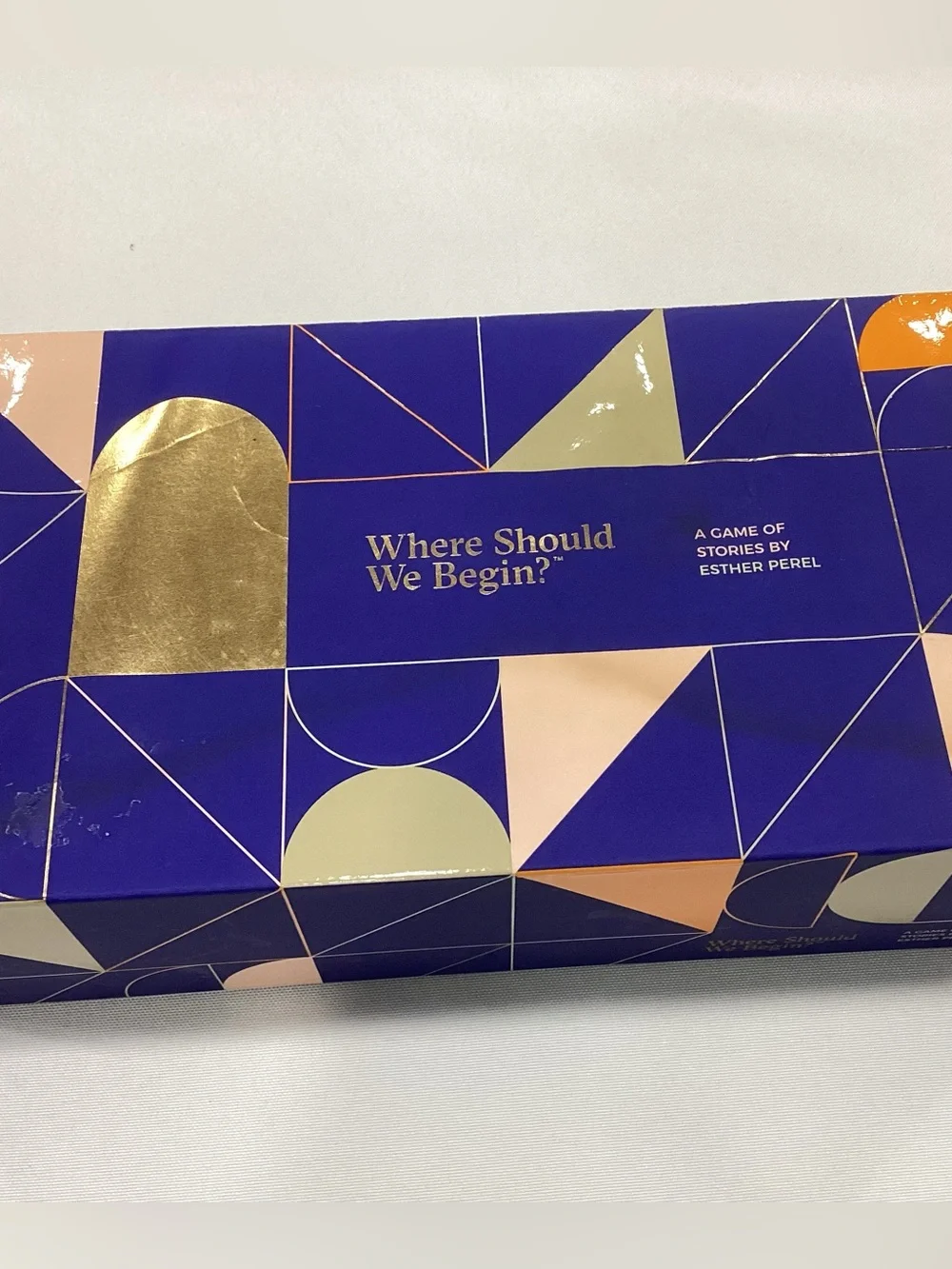 Where Should We Begin? Conversation Game by - Blue & Gold Box